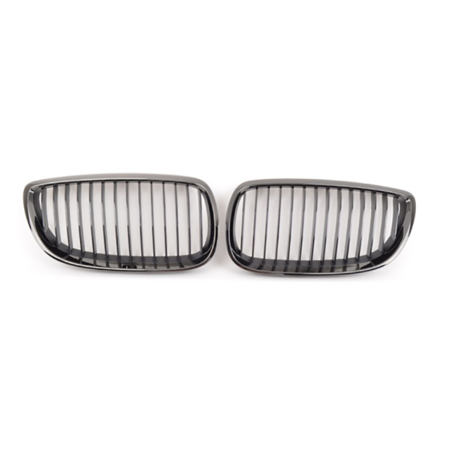E92/E93 10-13 Dual Slat Chrome Black