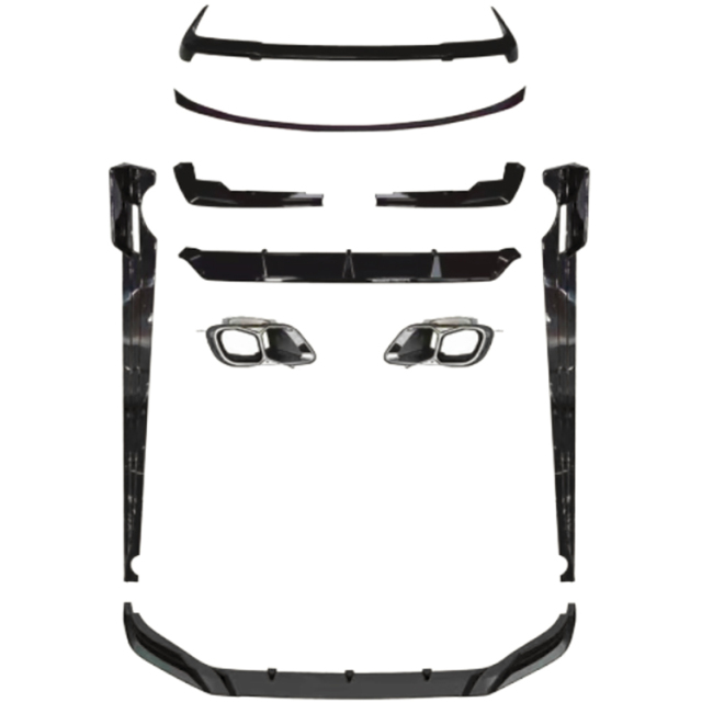Car Auto Spare Parts Front Bumper Assy Grille Bodykit for BMW X7 Series G07 2019-2022 Modified to X7 M-Performance 2023+,www.hongyangcorp.com,Car Auto Spare Parts Front Bumper Assy Grille Bodykit for BMW X7 Series G07 2019-2022 Modified to X7 M-Performance 2023+
