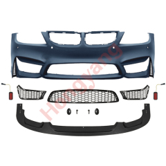 Car Body Kit Front Bumper Assy for BMW 3Series E90 Modified to M4 2005-2008 All Mesh Style