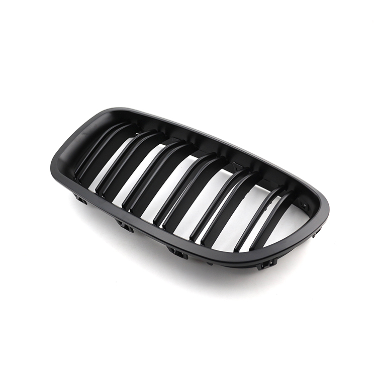 Automotive Modified Matte Black Single Slat Front Bumper Mesh Guard Grille Car Front Grille Fit for BMW F10 2010-2017,www.hongyangcorp.com,Automotive Modified Matte Black Single Slat Front Bumper Mesh Guard Grille Car Front Grille Fit for BMW F10 2010-2017