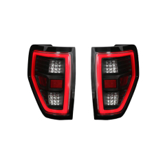 Auto Parts Tail Lights Matte Black and clear Shade Matte Black Decorative Frame for Ford F150 2009-2014,www.hongyangcorp.com,Auto Parts Tail Lights Matte Black and clear Shade Matte Black Decorative Frame for Ford F150 2009-2014