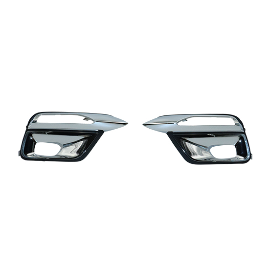 New Fog Lamp Bezel Chrome Fog Light Cover Trim Bezel for Infiniti QX56 QX80 2014 2015 2016 2017 62257-5ZA0A / 62256-5ZA0A