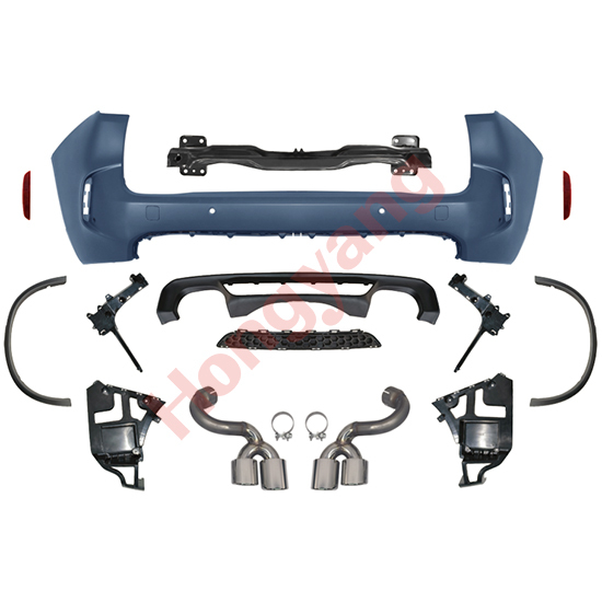 Car Auto Spare Parts Front Bumper Assy Grille Front Lip Spoiler Bodykit for BMW X5 Series F15 Modified to M-Tech 2013-2018,www.hongyangcorp.com,Car Auto Spare Parts Front Bumper Assy Grille Front Lip Spoiler Bodykit for BMW X5 Series F15 Modified to M-Tech 2013-2018