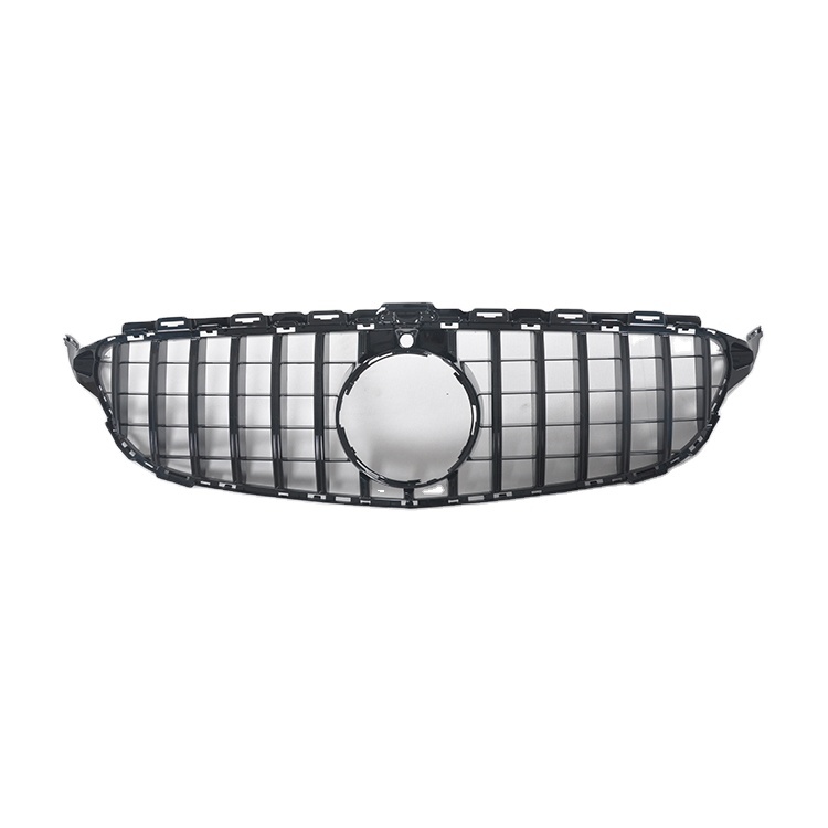 GTR Style Black Front Grille for Mercedes Benz C Class W205 2015-2018 Modified Parts Car Grill for W205 BENZ Accessories,www.hongyangcorp.com,GTR Style Black Front Grille for Mercedes Benz C Class W205 2015-2018 Modified Parts Car Grill for W205 BENZ Accessories