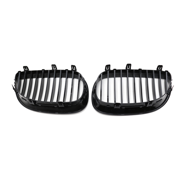Car Accessories Decorative Gloss Black Front Sport Kidney Grill for BMW 5 Series M5 E61 525i 528i 528xi 530i 2003-2010,www.hongyangcorp.com,Car Accessories Decorative Gloss Black Front Sport Kidney Grill for BMW 5 Series M5 E61 525i 528i 528xi 530i 2003-2010