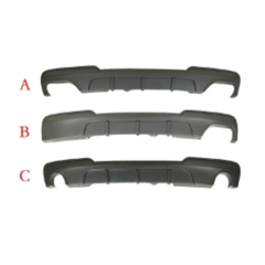 Auto Spare Parts Car Front Bumper Rear Diffuser Bodykit for BMW 5Series F10 F18  Modified to M-Tech 2015-2017