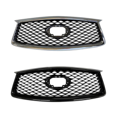 Car Front Bumper Grille for Infiniti QX50 2019-2022 Car Grill Chrome/Glossy Black 62310-5NN0A