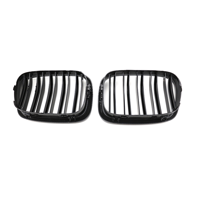Car Parts Kit Carbon Look Dual Slat Front Bumper Mesh Shutter Grille Car Front Grille Fit for BMW Series 5 E39 2002-2004,www.hongyangcorp.com,Car Parts Kit Carbon Look Dual Slat Front Bumper Mesh Shutter Grille Car Front Grille Fit for BMW Series 5 E39 2002-2004