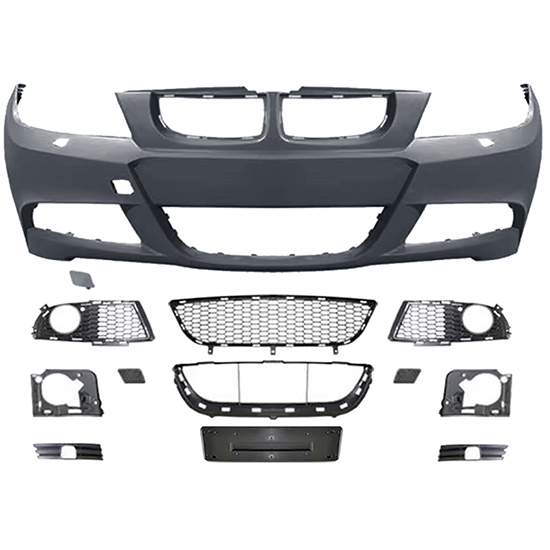 Car Body Kit Front Bumper Assy for BMW 3Series E90 Modified to M-Tech 2005-2008 With Fog Lamp Hole Style,www.hongyangcorp.com,Car Body Kit Front Bumper Assy for BMW 3Series E90 Modified to M-Tech 2005-2008 With Fog Lamp Hole Style