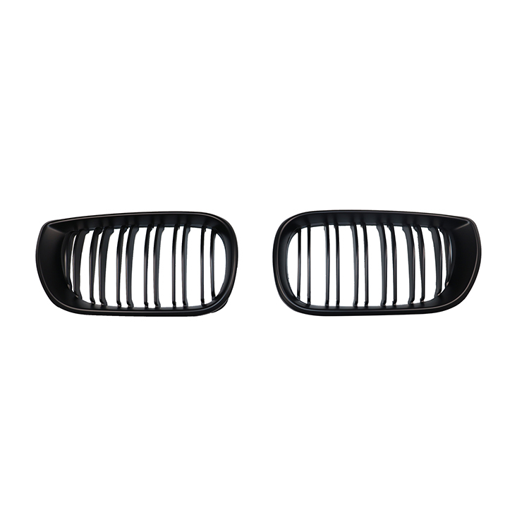 Car Exterior Accessories Auto Front Bumper Grille for BMW 3 Series E46 2002-2004 Glossy Black Modification
