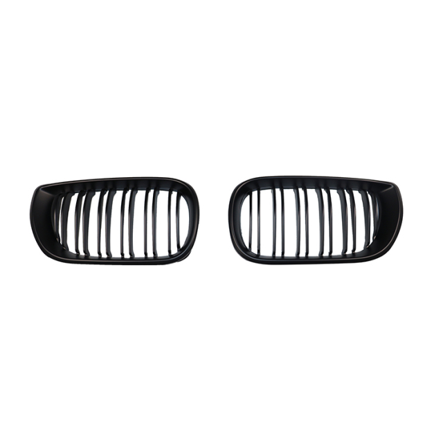Car Exterior Accessories Auto Front Bumper Grille for BMW 3 Series E46 2002-2004 Glossy Black Modification