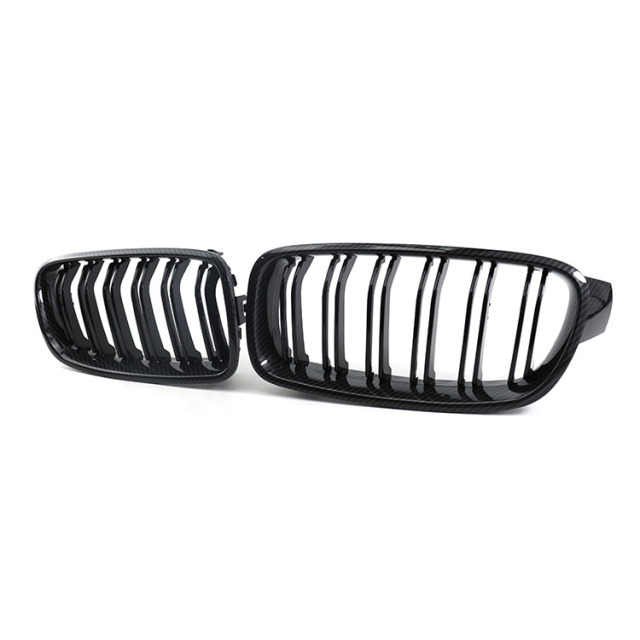Car Parts Carbon Look Dual Slat Front Bumper Mesh Guard Grille Car Front Grille Fit for BMW Series 3 F30 2012,www.hongyangcorp.com,Car Parts Carbon Look Dual Slat Front Bumper Mesh Guard Grille Car Front Grille Fit for BMW Series 3 F30 2012