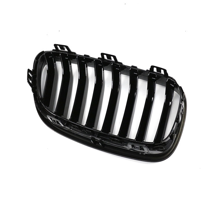 Auto Spare Parts Car Front Bumper Grille Mesh for BMW 2 Series F22/F23 2014-IN  Single Slat  Gloss/Matte Black/Carbon Look