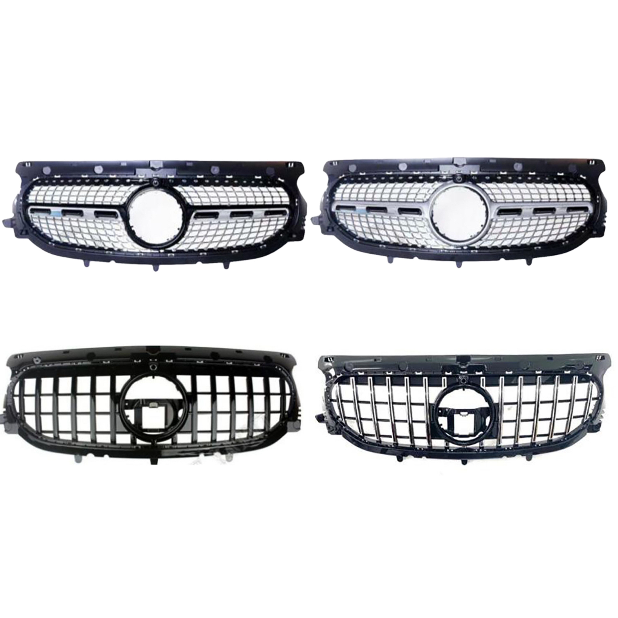 Facelift Kit GTR/Diamond Bumper Grille for Mercedes Benz Class G W463 GLA X156 H247 GLB W247,www.hongyangcorp.com,Facelift Kit GTR/Diamond Bumper Grille for Mercedes Benz Class G W463 GLA X156 H247 GLB W247