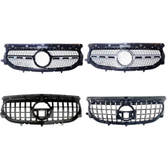 Facelift Kit GTR/Diamond Bumper Grille for Mercedes Benz Class G W463 GLA X156 H247 GLB W247,www.hongyangcorp.com,Facelift Kit GTR/Diamond Bumper Grille for Mercedes Benz Class G W463 GLA X156 H247 GLB W247