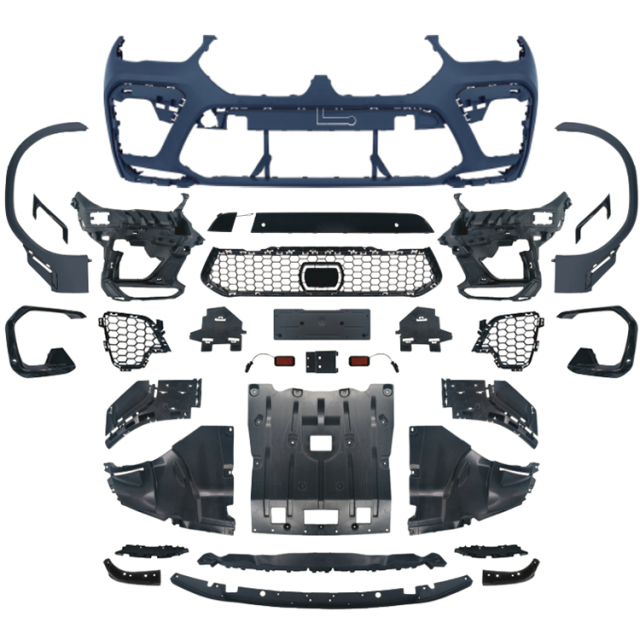 Car Auto Spare Parts Front Bumper Assy Grille Bodykit for BMW X6 Series G06 Modified to X6M 2020-2022,www.hongyangcorp.com,Car Auto Spare Parts Front Bumper Assy Grille Bodykit for BMW X6 Series G06 Modified to X6M 2020-2022