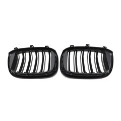 Automotive Double Slat Matte Black Polish Front Bumper Radiator Grille Car Front Grille for BMW X3 X4 Series G01 G08 2017-IN,www.hongyangcorp.com,Automotive Double Slat Matte Black Polish Front Bumper Radiator Grille Car Front Grille for BMW X3 X4 Series G01 G08 2017-IN