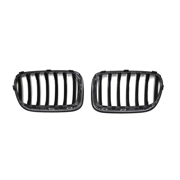 China Wholesale Car Accessories Single Slat Matte Black Car Front Bumper Grill for BMW X3/X4 Series F25 2011-2013,www.hongyangcorp.com,China Wholesale Car Accessories Single Slat Matte Black Car Front Bumper Grill for BMW X3/X4 Series F25 2011-2013