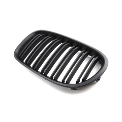 Double Slat Matte Black