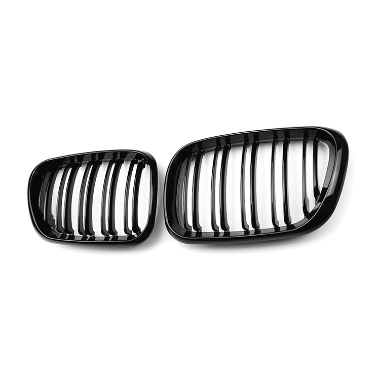 Fast Delivery Gloss Black ABS Car Front Bumper Grille for BMW X5/X6 Series E53 1999-2003 Double Slat,www.hongyangcorp.com,Fast Delivery Gloss Black ABS Car Front Bumper Grille for BMW X5/X6 Series E53 1999-2003 Double Slat
