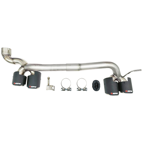 Car Rear Bumper Exhaust Pipe for BMW 3Series E90 Upgrade to M4 2005-2012  Carbon Fiber&Stainless Steel for Single Interface,www.hongyangcorp.com,Car Rear Bumper Exhaust Pipe for BMW 3Series E90 Upgrade to M4 2005-2012  Carbon Fiber&Stainless Steel for Single Interface