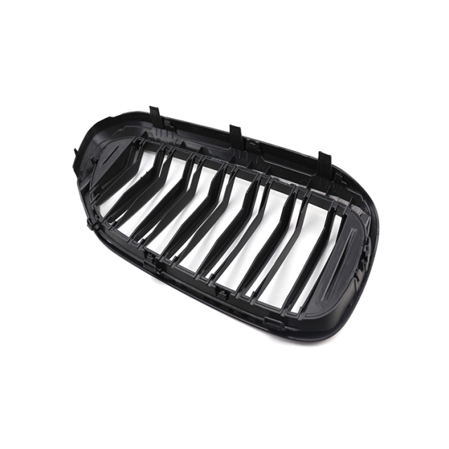 Car Parts Matte Black Dual Slat Design Front Bumper Mesh Radiator Grille Car Front Grille Fit for BMW G30 2017-2020,www.hongyangcorp.com,Car Parts Matte Black Dual Slat Design Front Bumper Mesh Radiator Grille Car Front Grille Fit for BMW G30 2017-2020