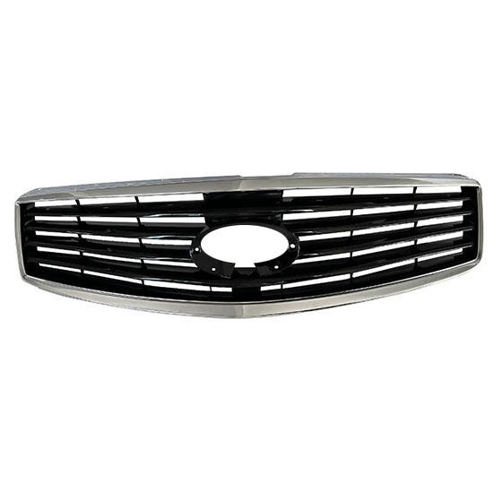 Auto Parts Car Front Bumper Grille for Infiniti EX35 2008-2012 / EX37 2013 QX50 2014-2016 Gloss Black+Chrome 62070-1BA1A