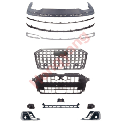 Car Auto Spare Parts Bodykit Grille Exhaust Pipe for Audi A8 D5PA-(2018-2022) Upgrade to A8-Horch(2023+)