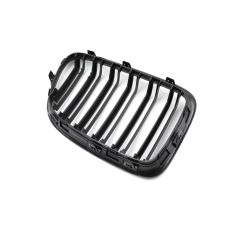 Car Accessories Matte Black Dual Slat Front Bumper Mesh Radiator Grille Car Grille Fit for BMW Series X1 E84 2009-2016,www.hongyangcorp.com,Car Accessories Matte Black Dual Slat Front Bumper Mesh Radiator Grille Car Grille Fit for BMW Series X1 E84 2009-2016