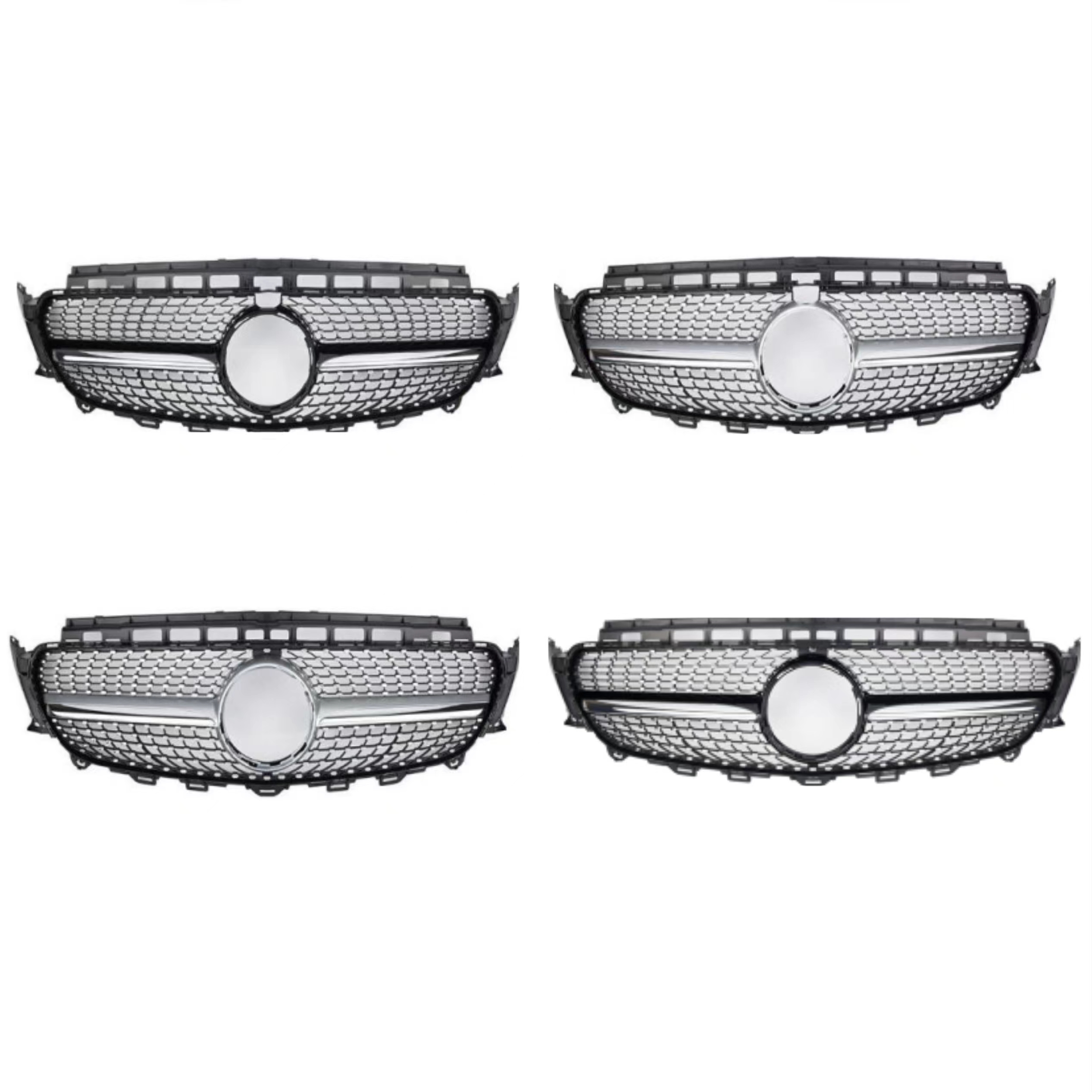 Auto Parts Car Grille for Mercedes Benz E W213 2016-2020 Diamond GTR E63S Black Silver,www.hongyangcorp.com,Auto Parts Car Grille for Mercedes Benz E W213 2016-2020 Diamond GTR E63S Black Silver