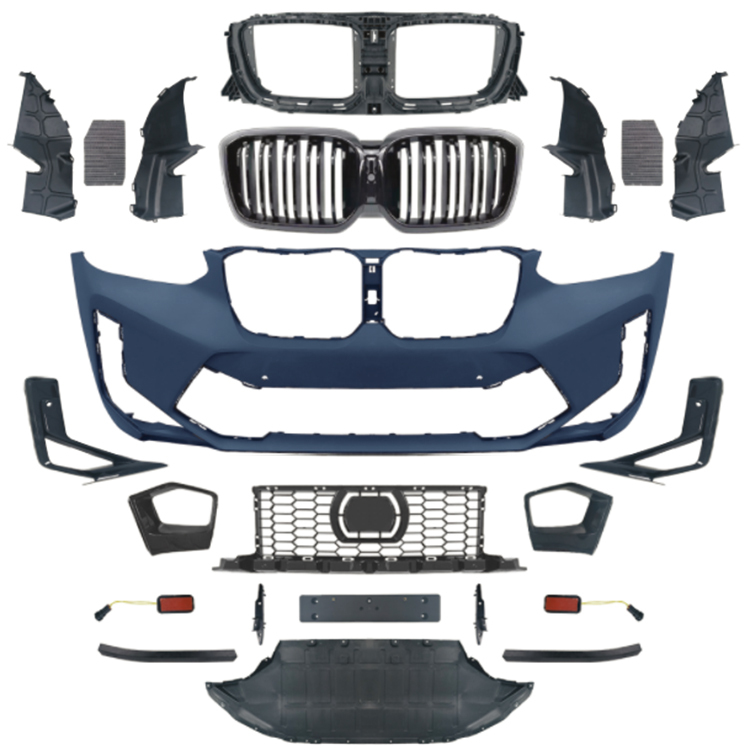 Car Auto Parts Front Bumper Assy Bodykit for BMW X3 Series G01 G08 2018-2021 Modified to X3M 2022+ No Need Change Lamps,www.hongyangcorp.com,Car Auto Parts Front Bumper Assy Bodykit for BMW X3 Series G01 G08 2018-2021 Modified to X3M 2022+ No Need Change Lamps