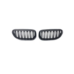 Car Exterior Accessories Auto Front Bumper Grille for BMW 6 Series E63 2006-2010 Double Slat Modification Easy Installation