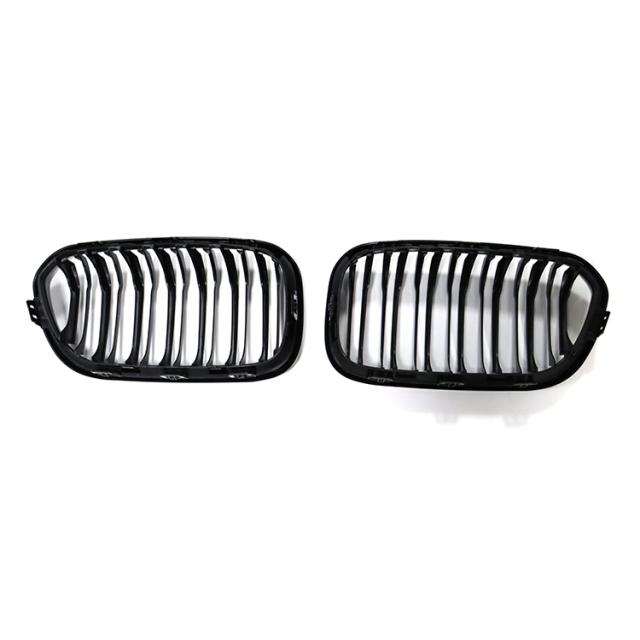 Hot Sale Gloss Black Dual Slat Front Bumper Mesh Assy Radiator Grille Car Front Grille Fit for BMW Series 1 F20 2015-2018,www.hongyangcorp.com,Hot Sale Gloss Black Dual Slat Front Bumper Mesh Assy Radiator Grille Car Front Grille Fit for BMW Series 1 F20 2015-2018