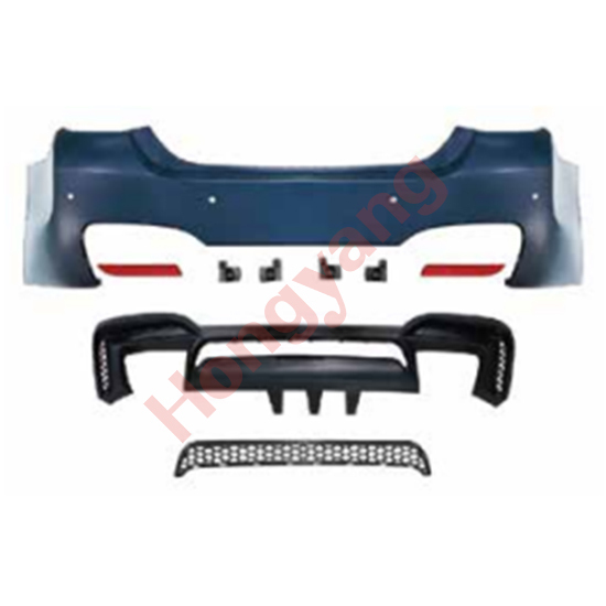 Auto Spare Parts Car Rear Bumper Assy Bodykit for BMW 5Series F10 F18  Modified to M4 2011-2017