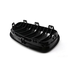 Modified Gloss Black Dual Slat Front Bumper Mesh Radiator Net Grille Car Front Grille for BMW Series 2 F22 F23 2014,www.hongyangcorp.com,Modified Gloss Black Dual Slat Front Bumper Mesh Radiator Net Grille Car Front Grille for BMW Series 2 F22 F23 2014