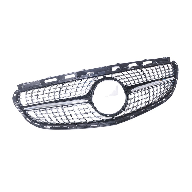 Hot Sale  Diamond Style Black Front Bumper Grille for Mercedes Benz E Class W212 2014-2016 Front Grille,www.hongyangcorp.com,Hot Sale  Diamond Style Black Front Bumper Grille for Mercedes Benz E Class W212 2014-2016 Front Grille