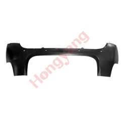 Auto Parts Car Rear Bumper Body Kit Assy Black for Tesla Model Y 2020-2024  1493735-S0-A