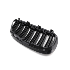 Automotive Double Chrome Radiator Guard Front Bumper Mesh Grille Car Front Grille Fit for BMW 6 Series E63 2006-2010