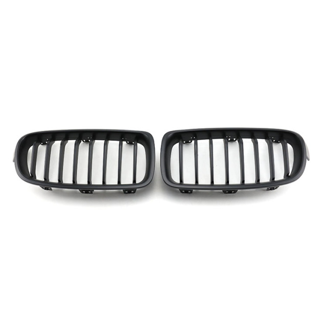 Auto Parts Matte Black Single Slat Inserts Front Bumper Mesh Grille Car Front Grille Fit for BMW Series 3 F30 2012,www.hongyangcorp.com,Auto Parts Matte Black Single Slat Inserts Front Bumper Mesh Grille Car Front Grille Fit for BMW Series 3 F30 2012