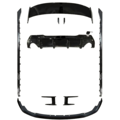 Vehicle Spare Parts Car Rear Diffuser Grille Bodykit for BMW 1 Series F40 Modified to M-Performance 2019-2023