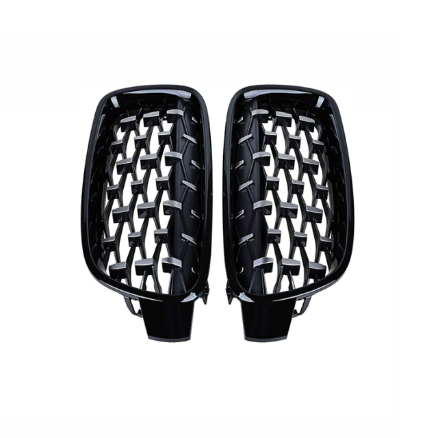 Car Exterior Accessories Design Auto Front Bumper Grille Diamond Black Frame with Chrome Point for BMW 3 Series F30 F35 2012-IN,www.hongyangcorp.com,Car Exterior Accessories Design Auto Front Bumper Grille Diamond Black Frame with Chrome Point for BMW 3 Series F30 F35 2012-IN