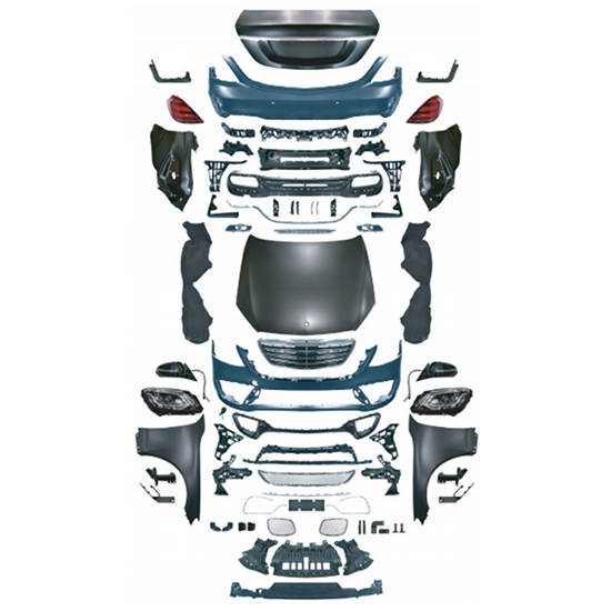 Car Front Bumper Hood Grille Body Kits for Mercedes Benz Class S W221 2006-2013 Upgrade to S65 2018-2020 Old to New,www.hongyangcorp.com,Car Front Bumper Hood Grille Body Kits for Mercedes Benz Class S W221 2006-2013 Upgrade to S65 2018-2020 Old to New