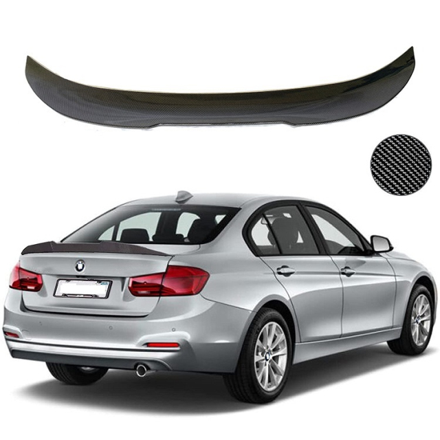 Vehicle Spare Parts Bumper Diffuser Rear Spoiler PSM Style Car Body Kit for BMW 3 Series F30 Carbon Look
