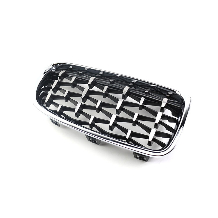 Diamond Chrome Frame With Chrome Point Classic Radiator Front Bumper Mesh Grille Fit for BMW 3 Series F30 F35 2012-IN,www.hongyangcorp.com,Diamond Chrome Frame With Chrome Point Classic Radiator Front Bumper Mesh Grille Fit for BMW 3 Series F30 F35 2012-IN