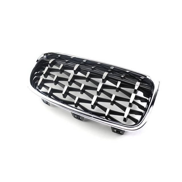 Diamond Chrome Frame With Chrome Point Classic Radiator Front Bumper Mesh Grille Fit for BMW 3 Series F30 F35 2012-IN,www.hongyangcorp.com,Diamond Chrome Frame With Chrome Point Classic Radiator Front Bumper Mesh Grille Fit for BMW 3 Series F30 F35 2012-IN