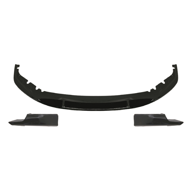 Car BodyKit Car Bumper  Front Lip for BMW 3Series F30 F35 Upgrade to M Tech 2013-2018 A.Gloss Black/B.Carbon Look