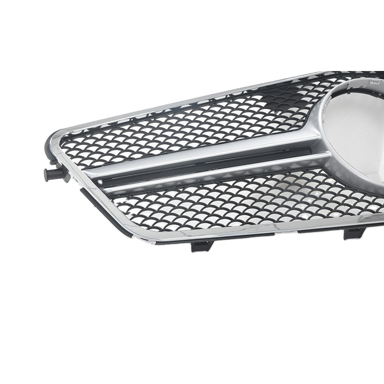 Good Quality ABS W212 Front Grille for Mercedes Benz E Class AMG 2009-2013 Silver / Black Bumper Cover Grille,www.hongyangcorp.com,Good Quality ABS W212 Front Grille for Mercedes Benz E Class AMG 2009-2013 Silver / Black Bumper Cover Grille