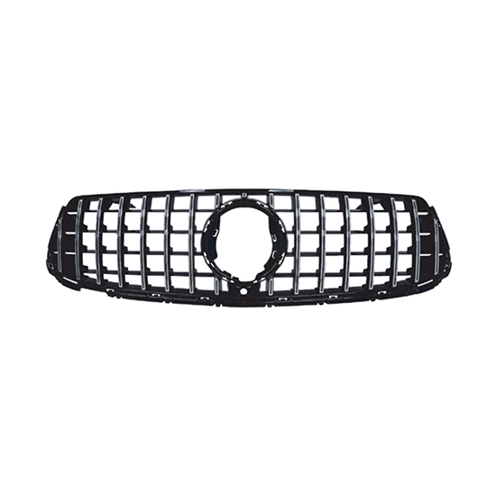 Vehicle Spare Car Front Bumper Grille for Mercedes Benz Class GLC X253 C253 Upgrade to GT-R 2020-2022 Grille Silver,www.hongyangcorp.com,Vehicle Spare Car Front Bumper Grille for Mercedes Benz Class GLC X253 C253 Upgrade to GT-R 2020-2022 Grille Silver