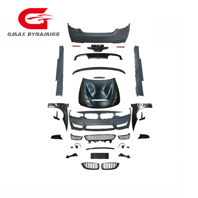 Vehicle Modification Parts for BMW 4 Series F32 to M4 Front/Rear Bumper Side Skits Rear Grille Fender Hood Mirror Cover