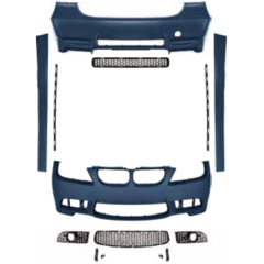 Car Modified Body Kit Fenders Rear Diffuser Front Lip for BMW 3Series E90 Modified to M3 2009-2012 With Fog Lamp Hole Style